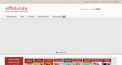 Desktop Screenshot of elrotulista.com