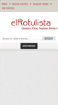 Mobile Screenshot of elrotulista.com